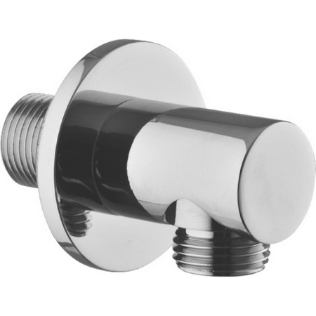 HUBER Harlock Вывод из стены для душевого шланга, цвет хром, артикул SS01733021