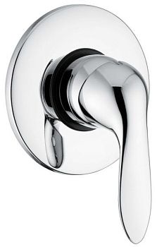 Emmevi Neco, однорычажный встраиваемый смеситель для душа, цвет хром