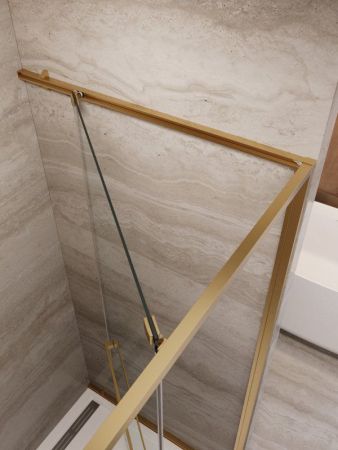 LUX-B-FS-11-110-C-GM Душевая дверь, артикул LUX-B-FS-11-110-C-GM