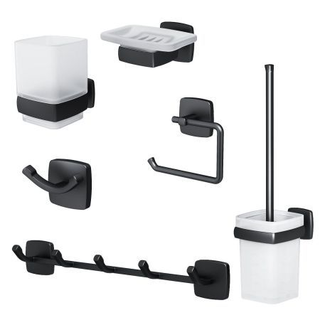 AK90D2106B Gem набор аксессуаров для зоны красоты и туалета, черный, артикул AK90D2106B
