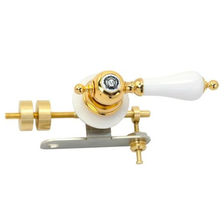 RICAMBI Ручка слива в сборе, керамика/золото (NEW), артикул 27194
