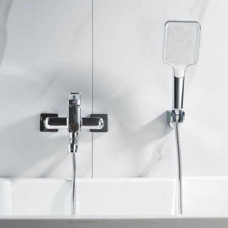 Смеситель для ванны Shevanik S9902, хром, артикул S9902