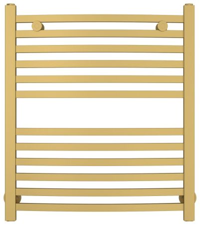Полотенцесушитель водяной АРКУС 600х500 (Матовое ЗОЛОТО), артикул 032-0251-6050