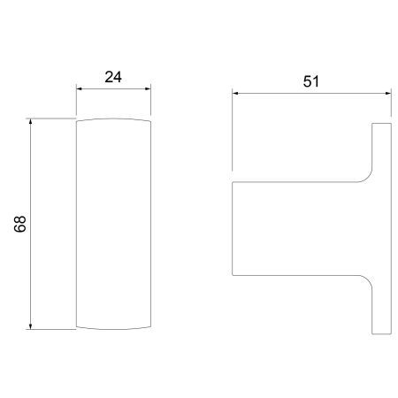 Крючок Timo Torne 43011/00 хром, артикул 43011/00