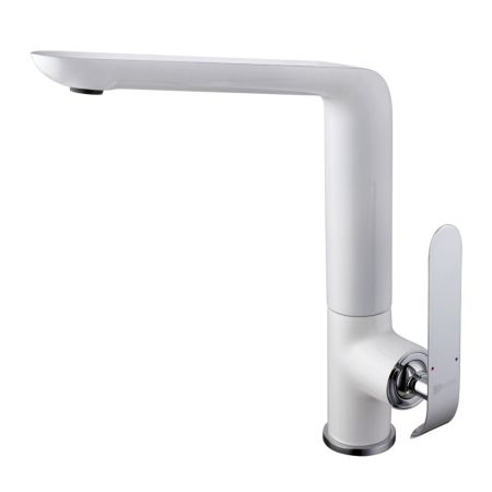 Смеситель для кухни Lemark Melange LM4905CW Хром Белый, артикул LM4905CW
