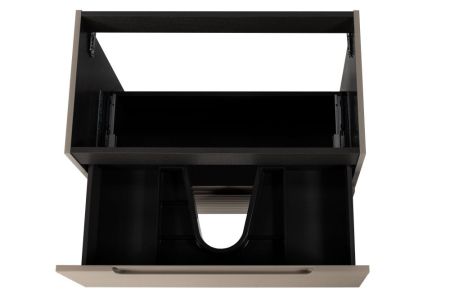 Комплект мебели Visobath Kyoto, 800 мм, цвет кварцевый матовый лак (Quarzo), артикул 76350/Quarzo