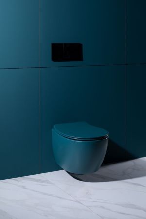 Чаша подвесного унитаза Allen Brau Fantasy 4.11004.PT петроль, артикул 4.11004.PT