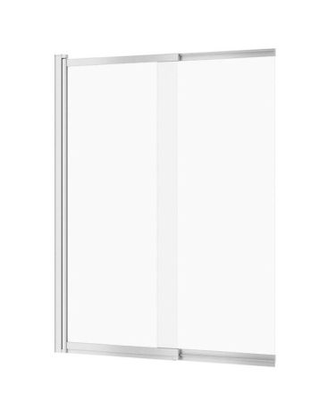 Шторка для ванны NEW TRENDY SENSI 100 см P-0038 (хром), артикул P-0038