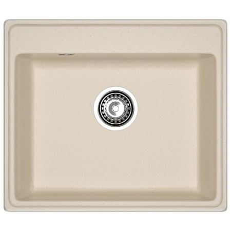 Кухонная мойка GranFest VERTEX 580, кашемир, артикул V-580 кашемир