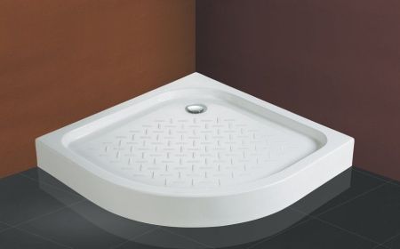Душевой поддон из искусcтвенного мрамора CEZARES TRAY-S-R-13-W, артикул TRAY-COVER-BR