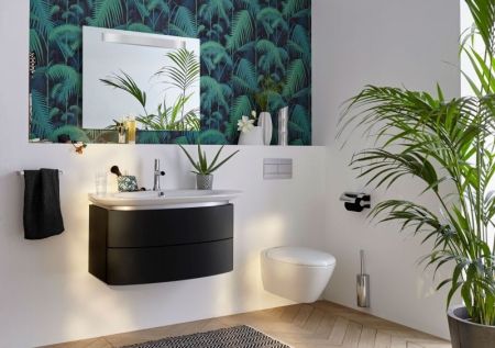 Комплект унитаза с инсталляцией Jacob Delafon Presquile E21743RU-00 с сиденьем Микролифт и клавишей смыва Хром, артикул E21743RU-00