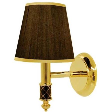 Бра BOHEME MURANO GOLD, черное, артикул 766