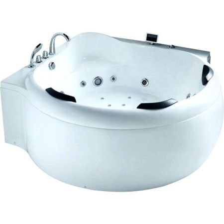 Акриловая ванна Gemy G9088 K 185х185 с гидромассажем, артикул G9088K