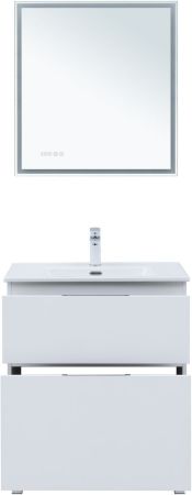 Тумба под раковину Aquanet Алвита New 70 напольная, белый матовый, артикул 00344133