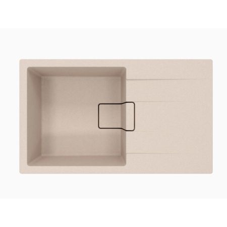 Кухонная мойка Florentina РИВЬЕРА 20.485.D0860.104, бежевый, артикул 20.485.D0860.104