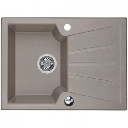 Кухонная мойка Акватон Монца 68 1A716032MC250 Серый шелк, артикул 1A716032MC250