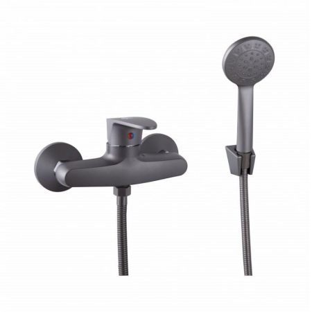 Смеситель для душа Plstart PL2005-17, графит