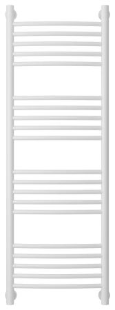 Полотенцесушитель водяной "Богема+" 1200х400 (Матовый Белый), артикул 30-0221-1240