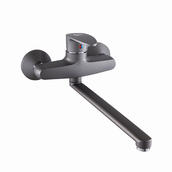 Смеситель для кухни Plstart PL4605-17, графит