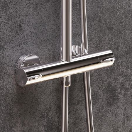 936800000 Scandinavian Pure душевая система с душевым ТМС смесителем, хром, артикул 936800000