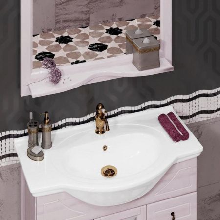 Тумба с раковиной Тибет 85 Opadiris Беленый бук Тумба с раковиной Тибет 85 Opadiris Беленый бук