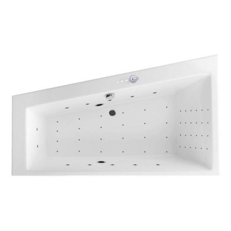 Ванна EXCELLENT Sfera Slim 170x100 (левая) "NANO" (хром), артикул WAEX.SFL17S.NANO.CR