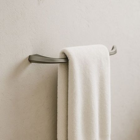 Полотенцедержатель Knotlor TH103GM, оружейная сталь, артикул TH103GM