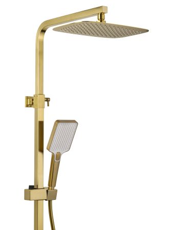 Душевая система WONZON & WOGHAND FIT, Брашированное золото (WW-88739009-BG), артикул WW-88739009-BG