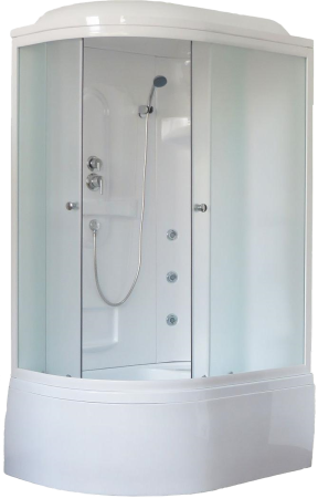Душевая кабина Royal Bath RB 8120BK2-M (матовое) правая, артикул RB8120BK2-M-R