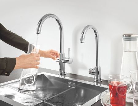 Стартовый комплект GROHE Blue Professional C-излив, хром (31607002) Стартовый комплект GROHE Blue Professional C-излив, хром (31607002)