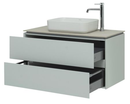 Тумба под раковину Allen Brau Infinity 100 1.21003.PWM папирус матовый, артикул 1.21003.PWM