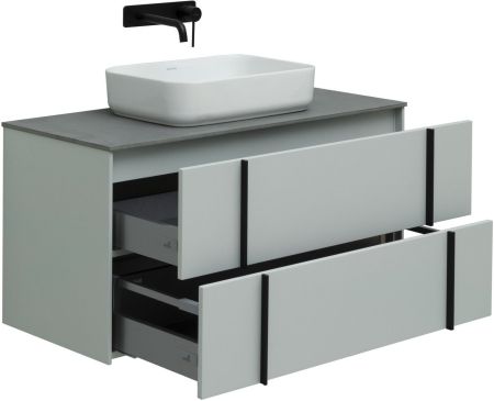 Тумба под раковину Allen Brau Reality 100 1.32007.PWM папирус матовый, артикул 1.32007.PWM