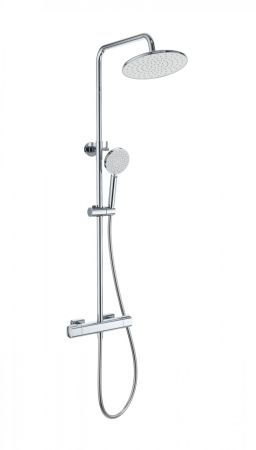Душевая система с термостатом WONZON & WOGHAND STAY 1, Хром (WW-B3051-A-CR), артикул WW-B3051-A-CR