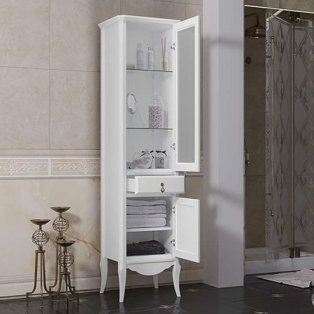 Пенал Лоренцо правый Opadiris Белый матовый, артикул 