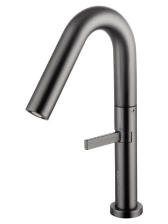 Смеситель для раковины высокий WONZON & WOGHAND, Темный графит (WW-6068-BGG), артикул WW-6068-BGG