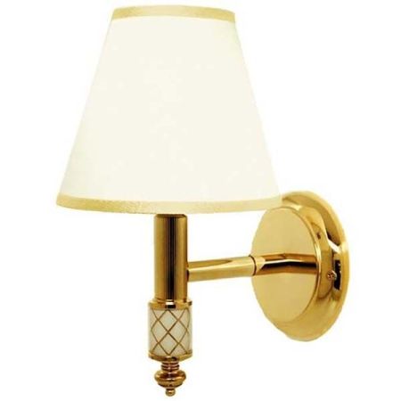 Бра BOHEME MURANO GOLD, белое, артикул 764
