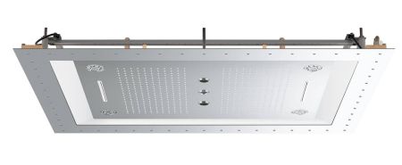 Потолочный душ GROHE AquaSymphony с 6+ режимами струи и подсветкой, хром (26373001)