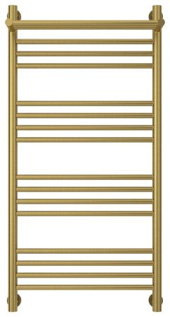 Полотенцесушитель водяной "БОГЕМА 1П +" 1000х500 (Состаренная ЛАТУНЬ), артикул 051-0223-1050