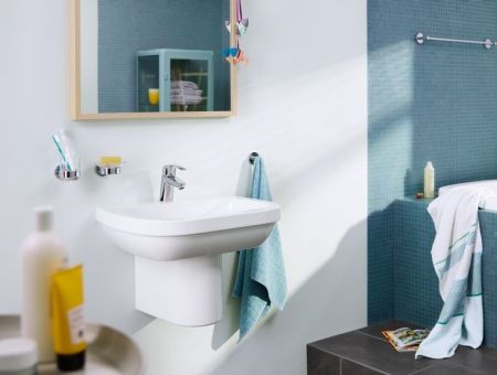 Смеситель для раковины  GROHE EUROSMART 33188002 (хром, L-10,4 H-6,1), шт, артикул 33188002