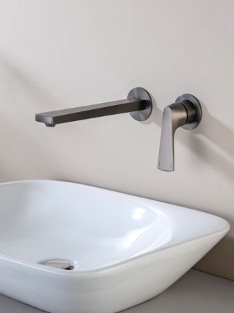 Смеситель для раковины встраиваемый Raglo R07.11.09, графит, артикул R07.11.09