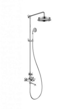 Душевая стойка с термостатическим смесителем и изливом CEZARES LIBERTY-F-CVD-Т арт. LIBERTY-CVD-T-BR