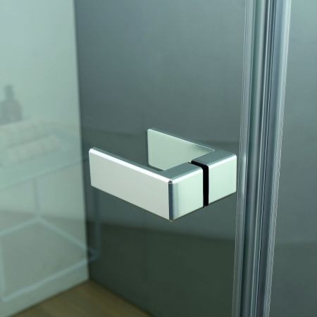 Душевой уголок с распашной дверью на петлях - RGW SV-040 (Прозрачное, 1200x900)