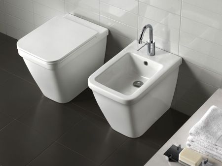 Биде Hatria Erika Pro Q YXHU Белое, артикул YXHU01