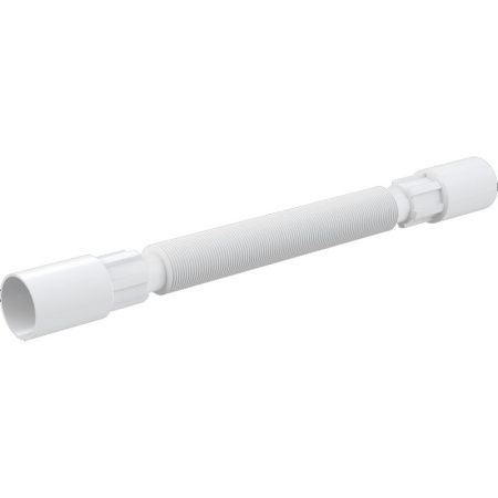 Фановая труба Alcaplast A71 гофровая Белая