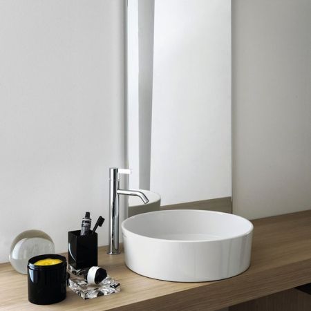 Раковина LAUFEN KARTELL 8.1233.1.000.112.1 (накладная, (42*42), белый), шт, артикул 8.1233.1.000.112.1