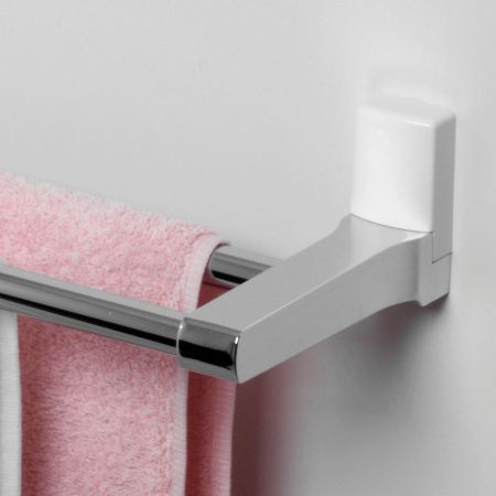 Leine K-5040WHITE Держатель полотенец двойной, артикул K-5040W
