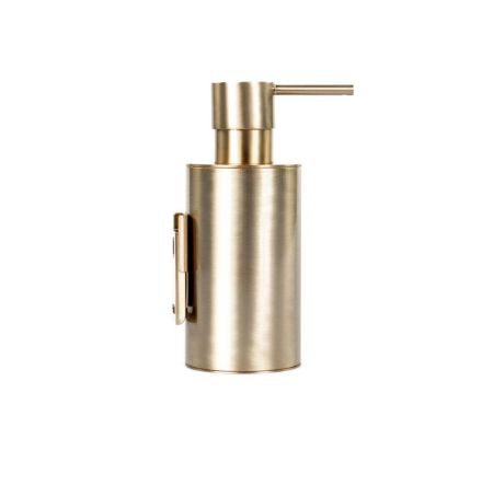 Stil Haus Hashi, настенный металлический дозатор, цвет золото сатин, артикул HS30M(15)
