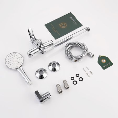 Смеситель для ванны Splenka S07.22, хром, артикул S07.22