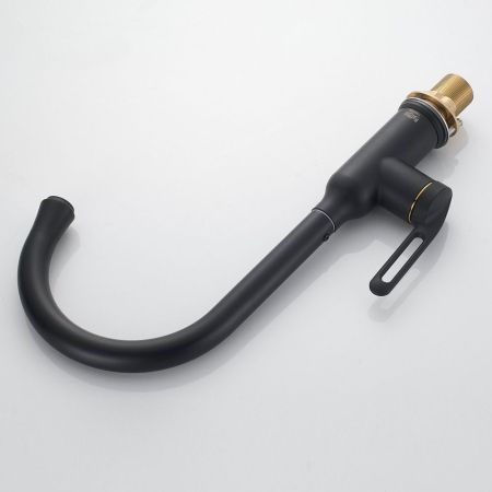 Смеситель для кухни Raffine F103H, черный, артикул F103H