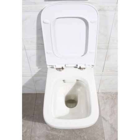 Унитаз BelBagno Dory BB522ACHR подвесной без сиденья